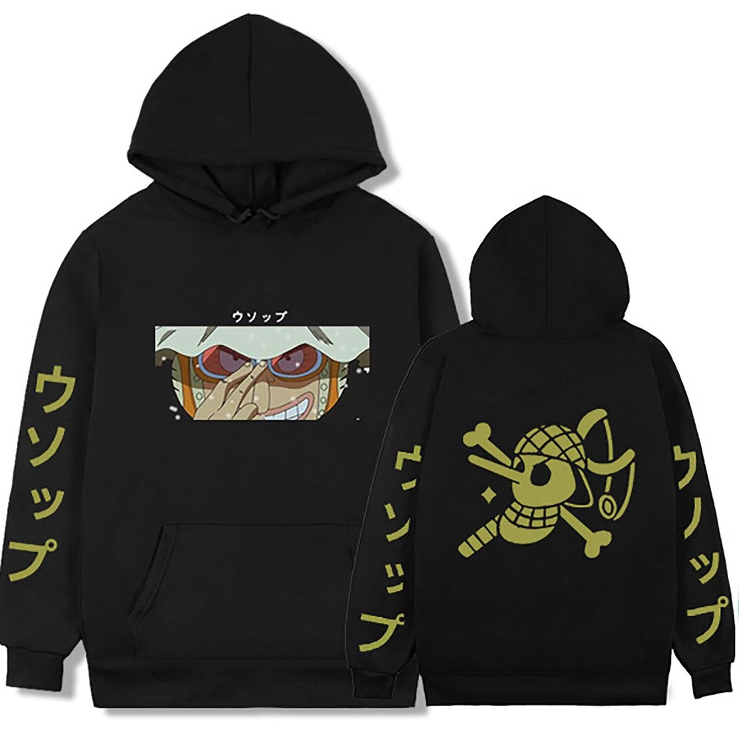 Anime printed hoodies