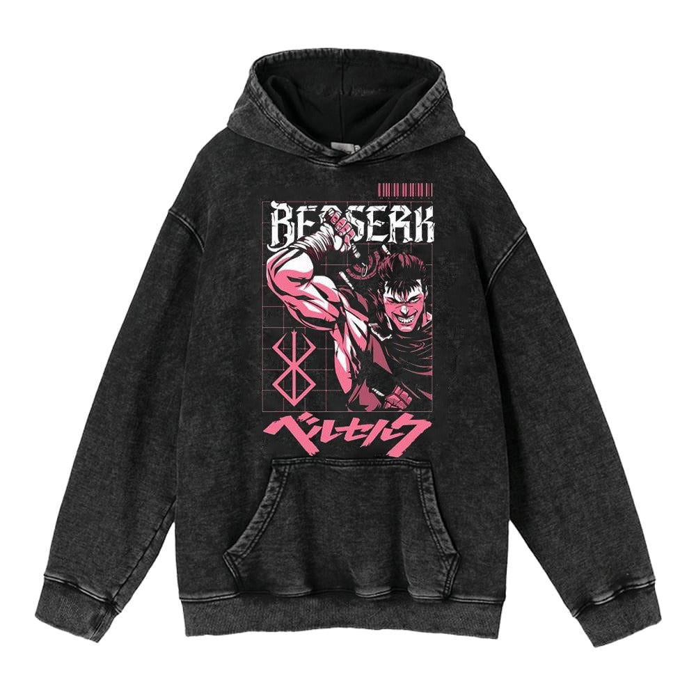 Berserk printed hoodie