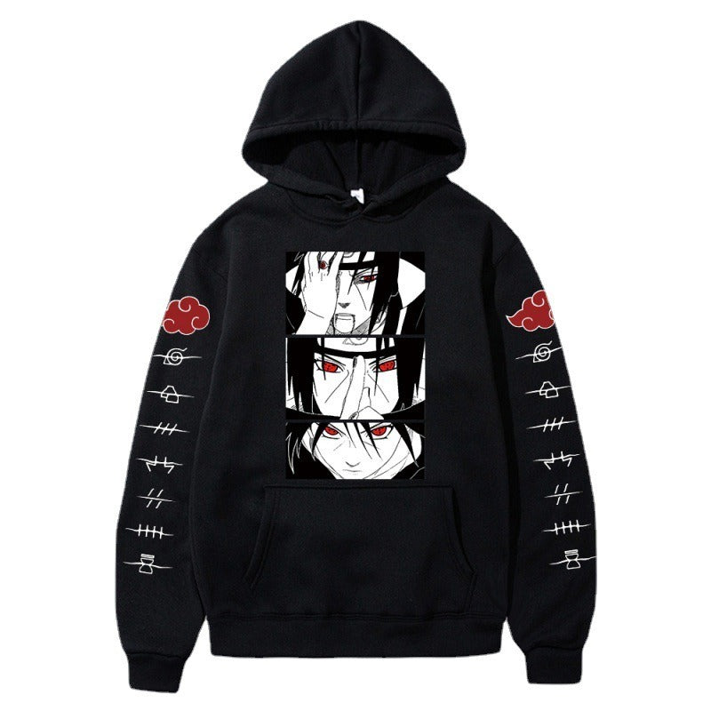 Itachi print hoodie