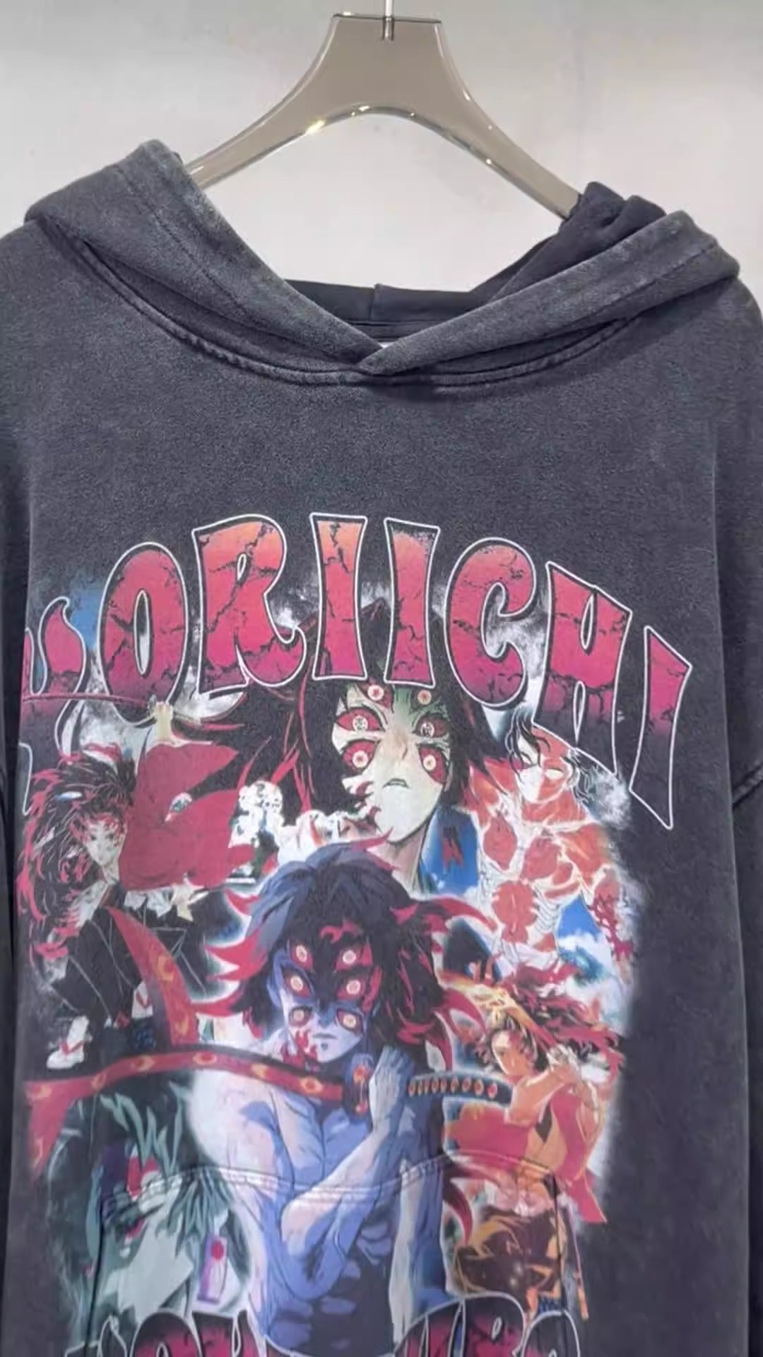 Yorichi print hoodie