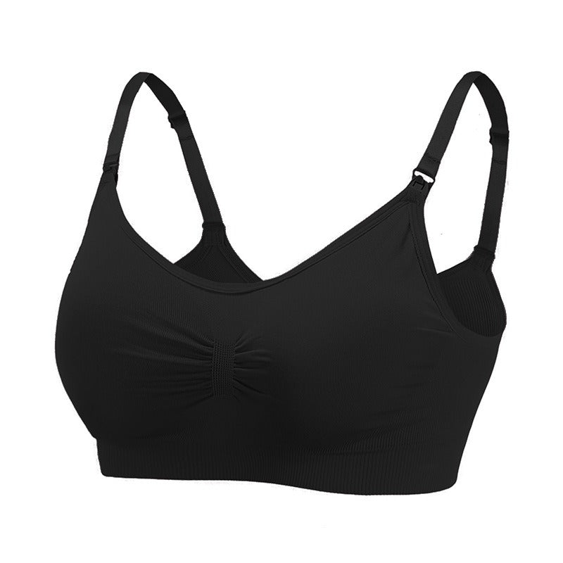 Seamless Plus Size Breastfeeding Bra