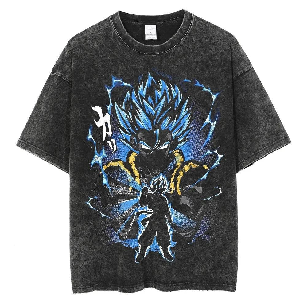 Vintage Oversized black Dragon Ball T-shirt