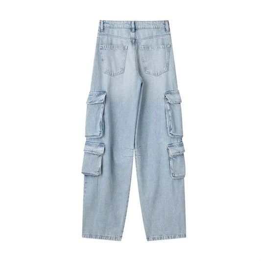 Women's mid-waist jeans