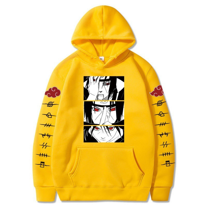 Itachi print hoodie