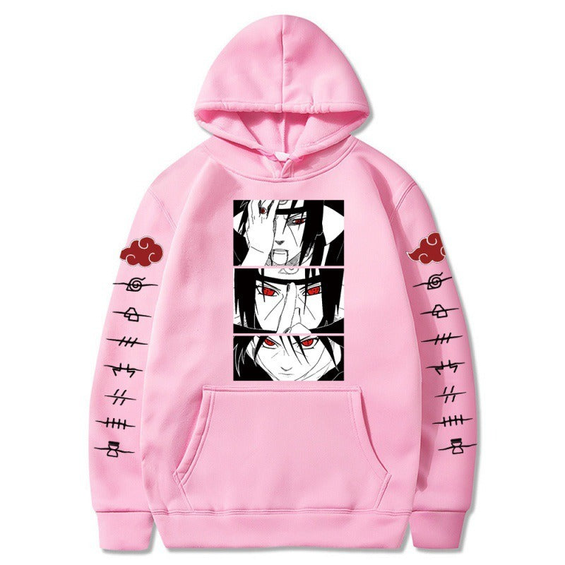 Itachi print hoodie