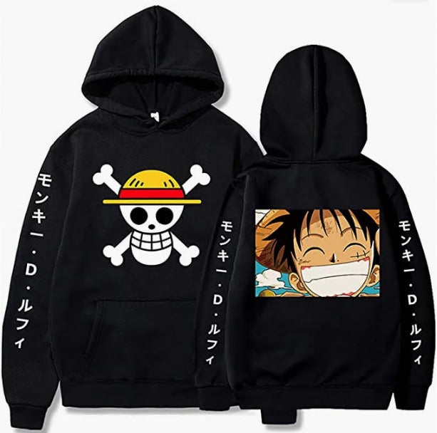 Anime printed hoodies