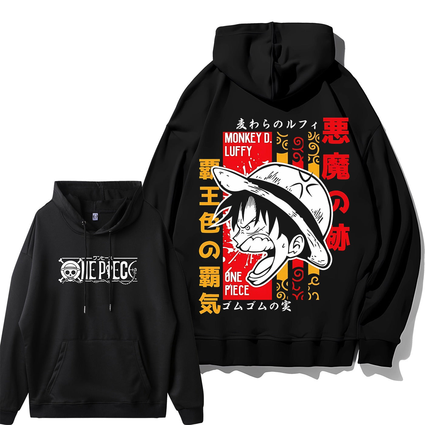 Hoodie ONE PIECE Pirate Straw Hat Luffy design