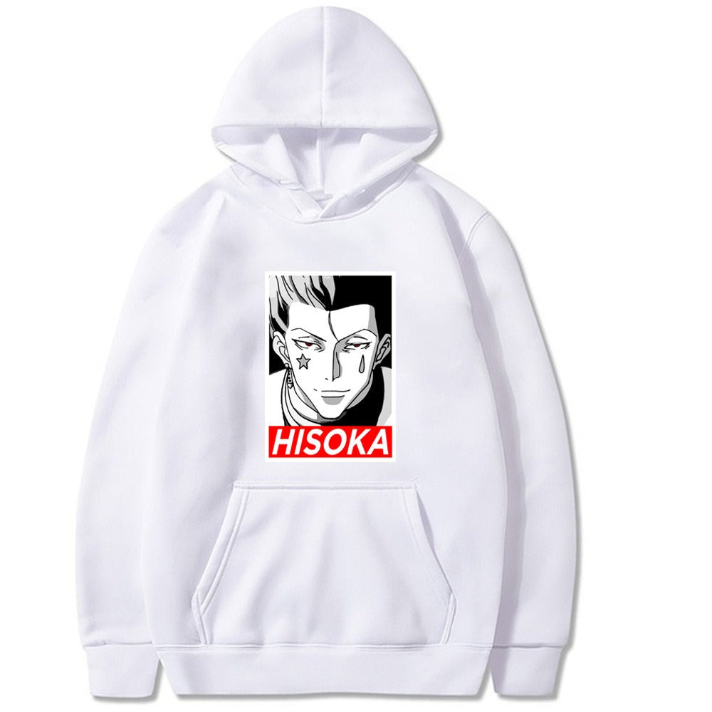 Hisoka/Naruto and Pain plush hooded hoodie