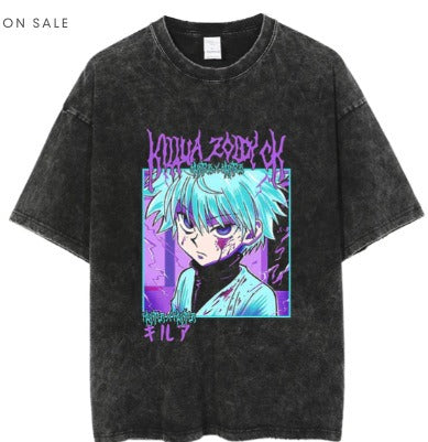 Retro Anime printed T-shirt Unisex