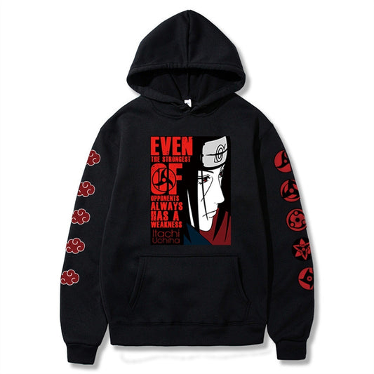 Itachi print hoodie