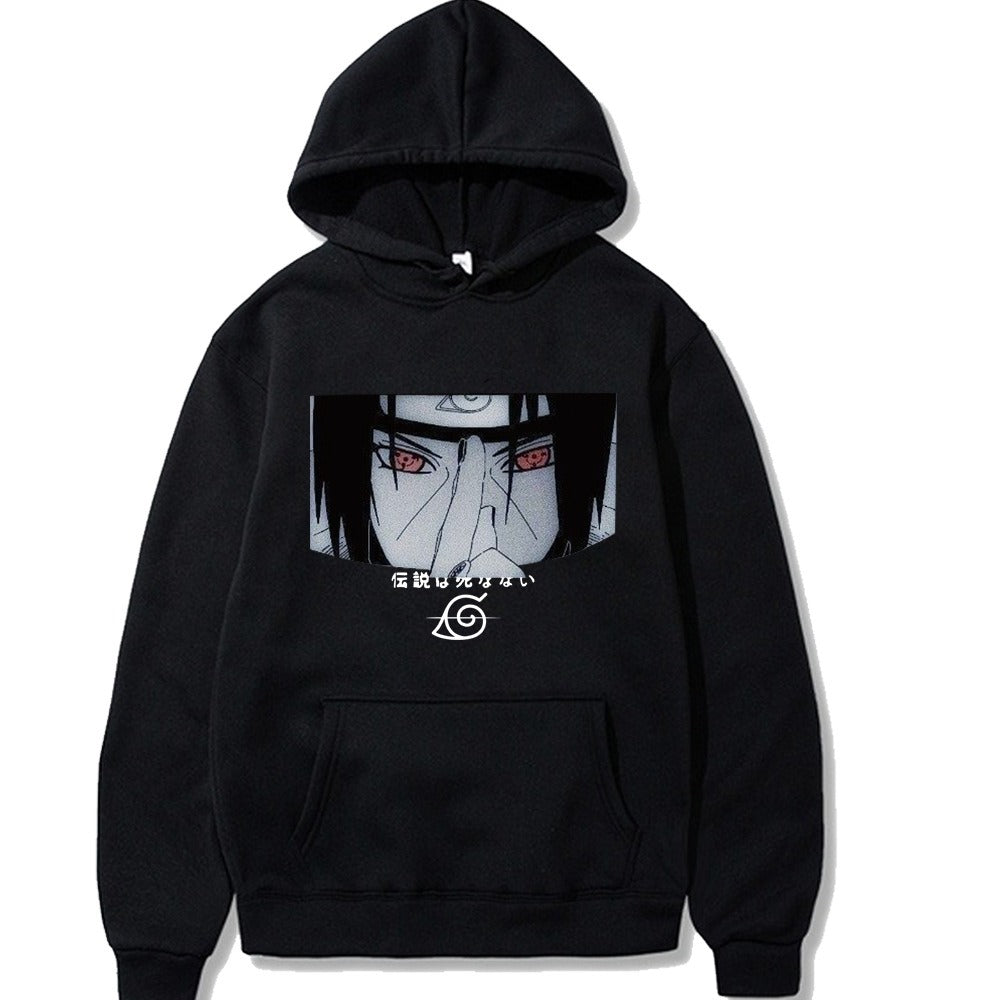 Naruto Hoodie Large Loose Sweatshirt Men's and Women's Top Oversize Hoodie