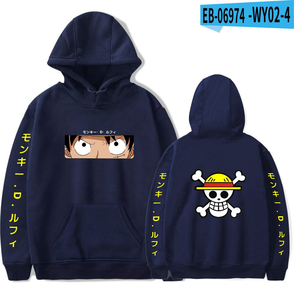 Anime printed hoodies