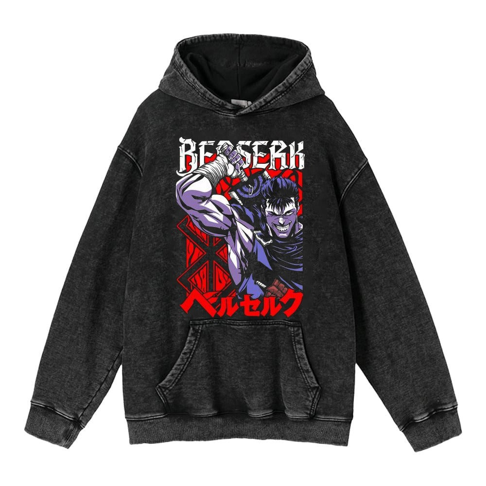 Berserk printed hoodie