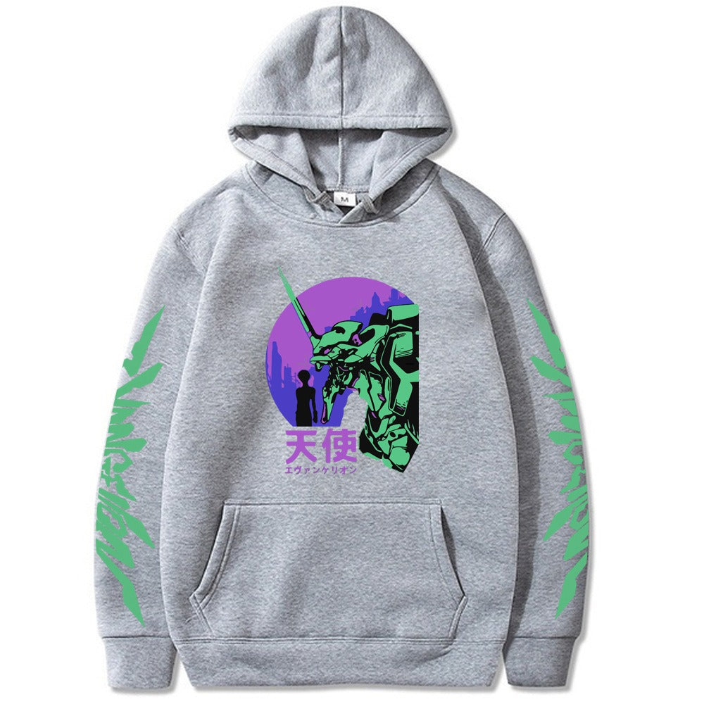 Evangelion Printed Hoodie