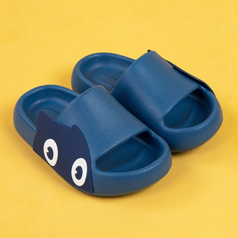 Cute Cartoon Slime Sandals for Kids, Parent-Child Summer Shoes