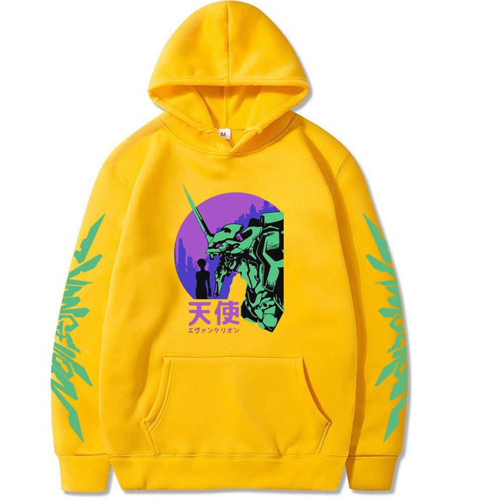 Evangelion Printed Hoodie