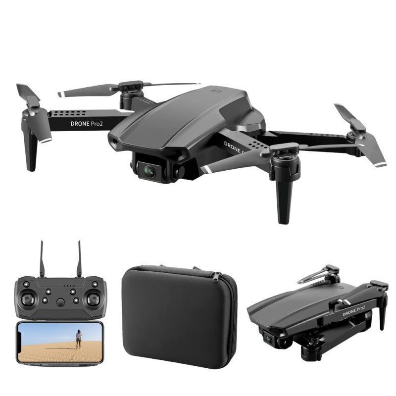 E99 PRO2 folding drone with quad-axis, long-range aerial photography