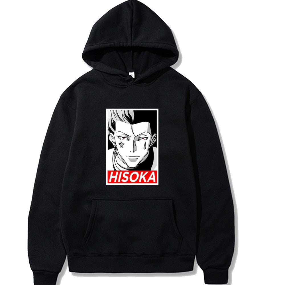 Hisoka/Naruto and Pain plush hooded hoodie