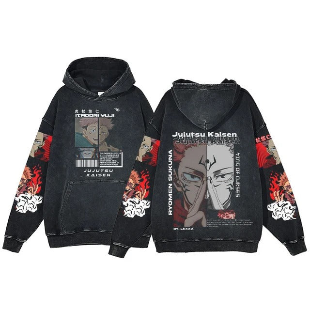 Jujutsu Kaisen printed hoodie