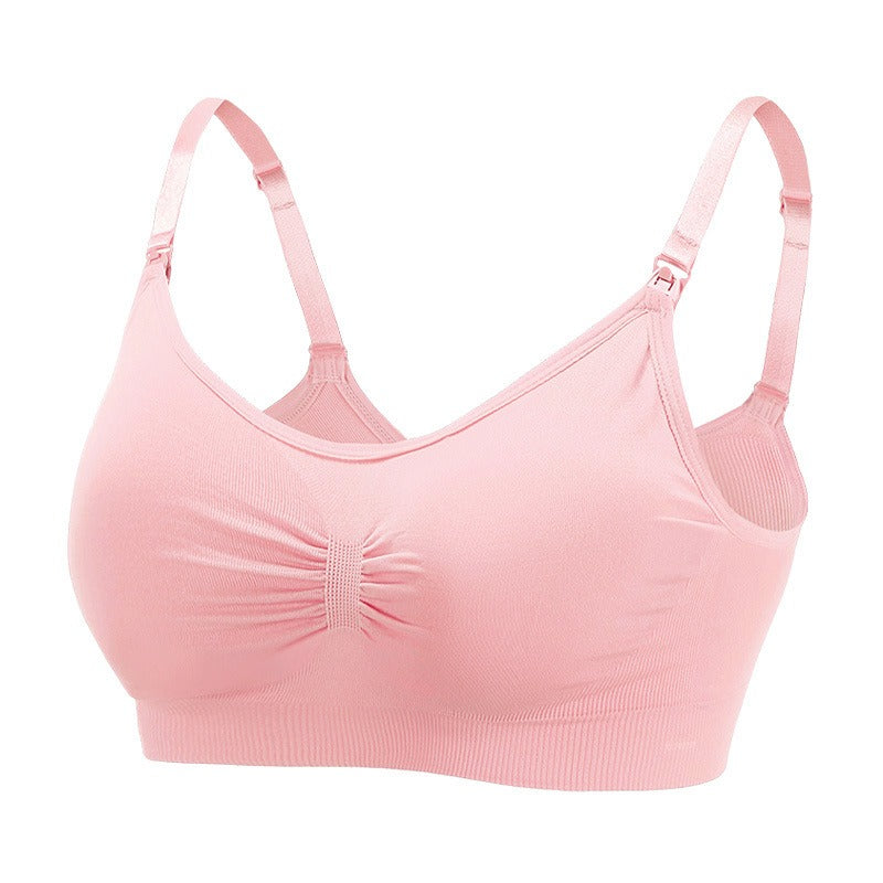 Seamless Plus Size Breastfeeding Bra