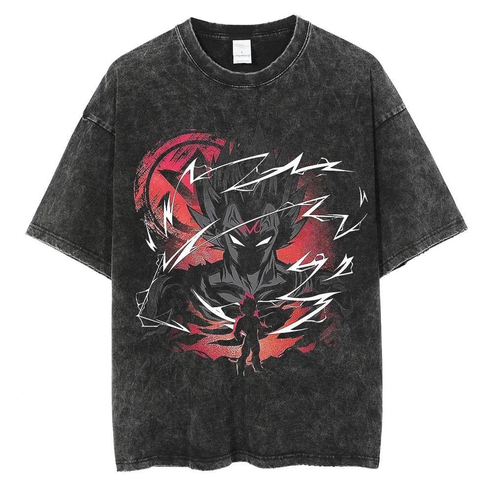 Vintage Oversized black Dragon Ball T-shirt