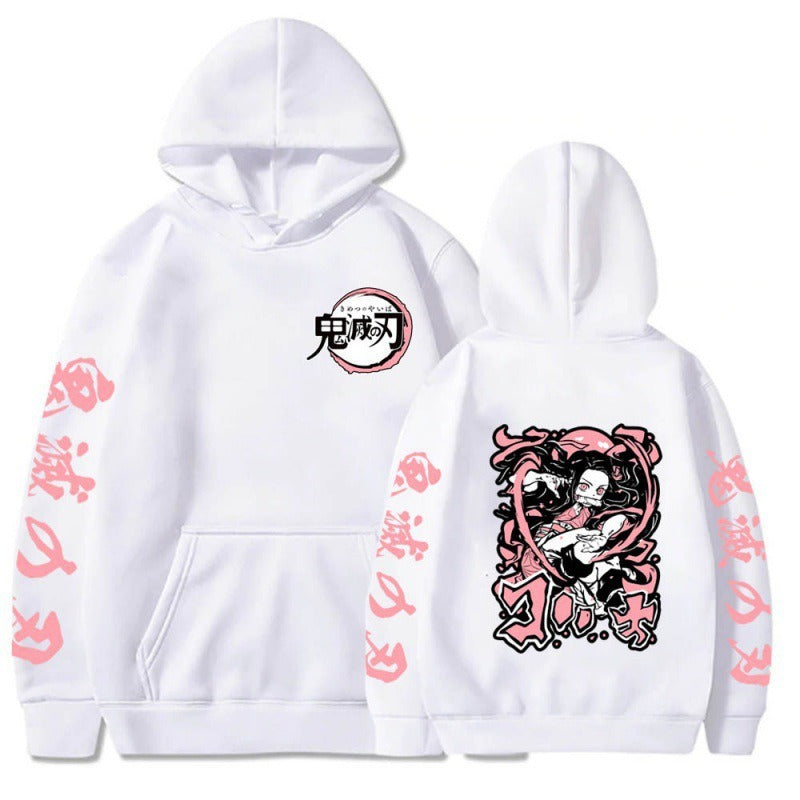 Nezuko Kamado printed hoodie