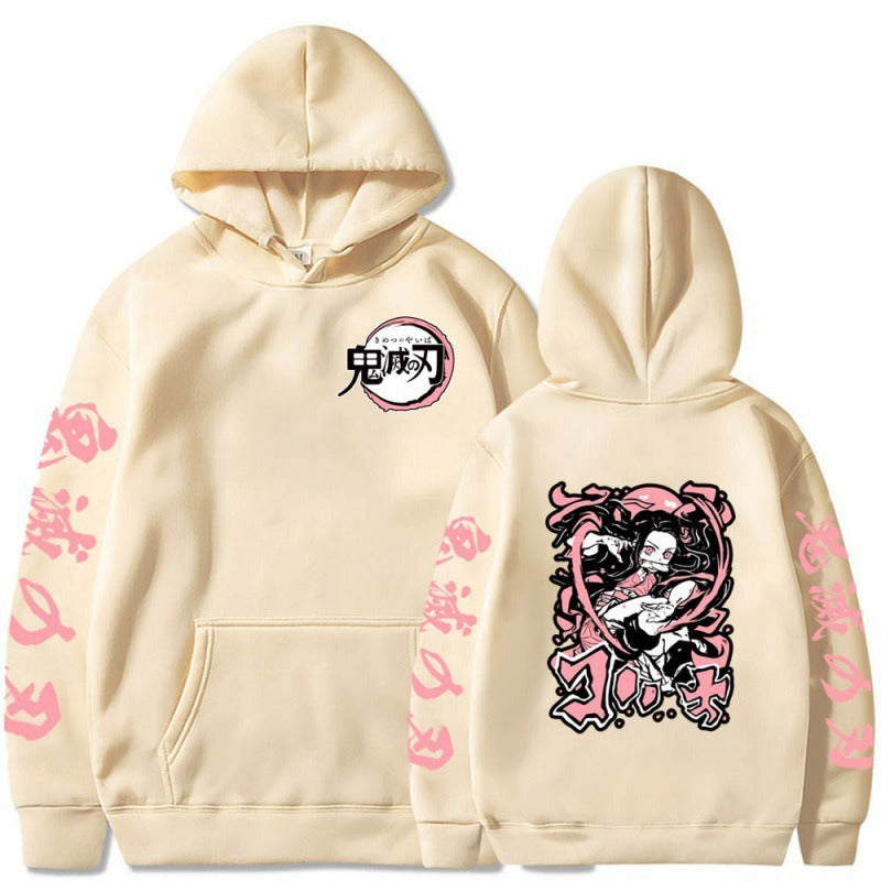 Nezuko Kamado printed hoodie