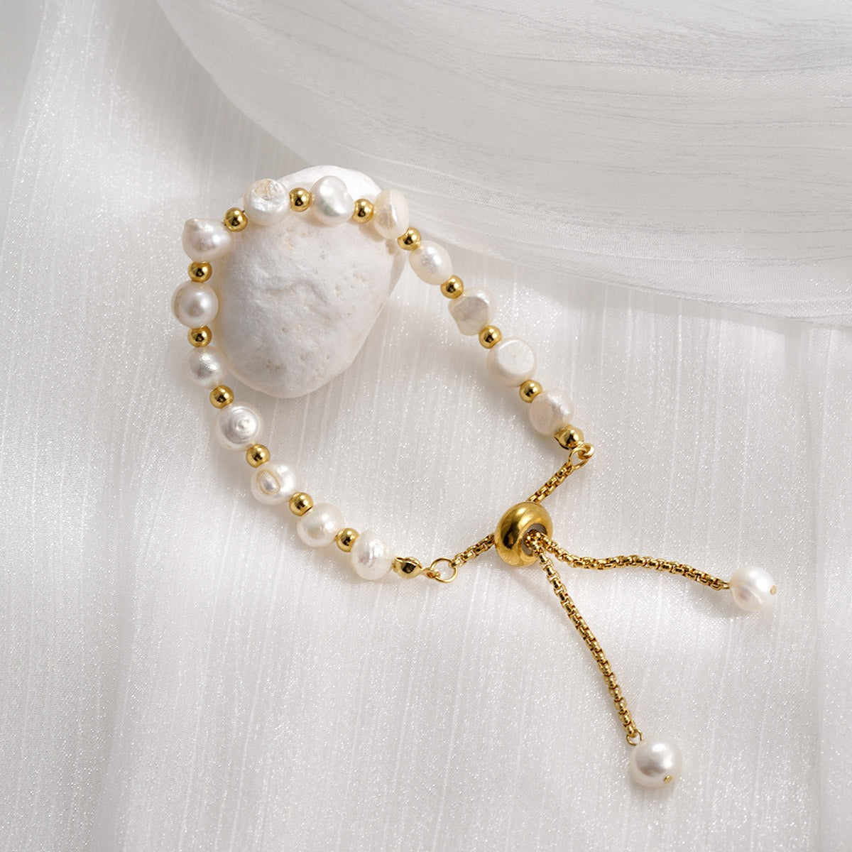 Irregular Pearl Bracelet Female