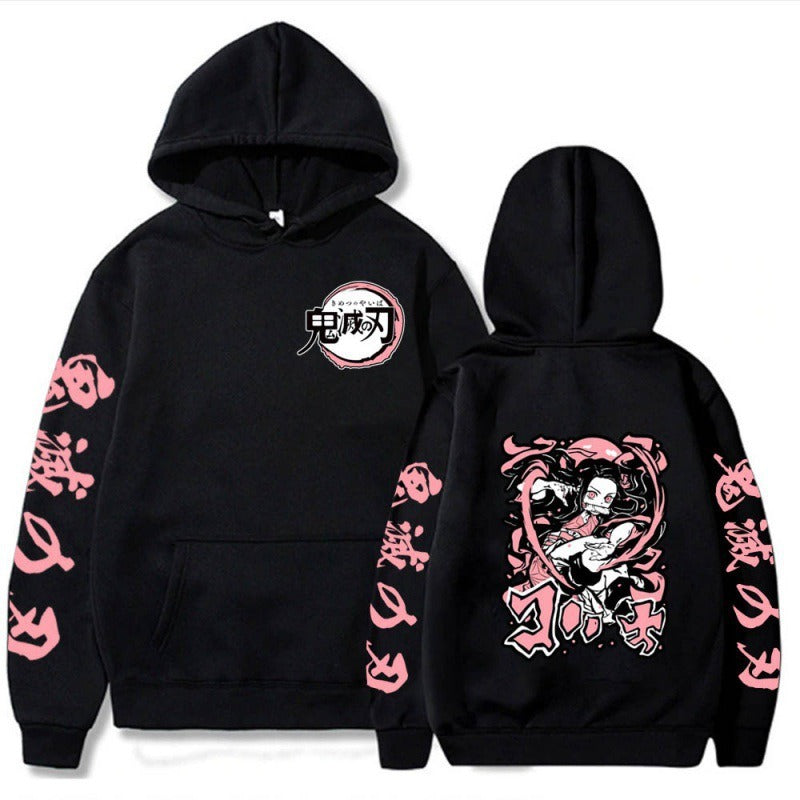 Nezuko Kamado printed hoodie