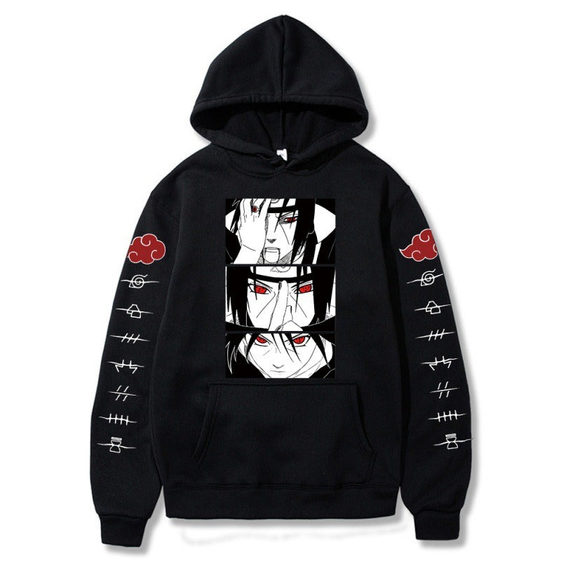 Itachi print hoodie