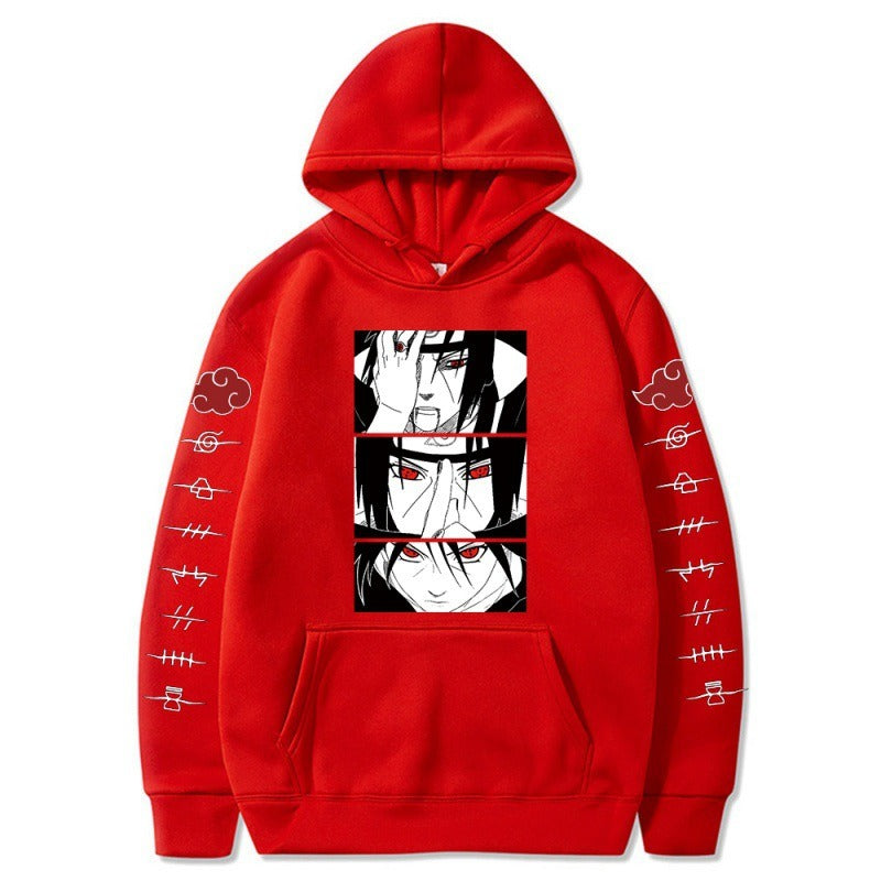 Itachi print hoodie