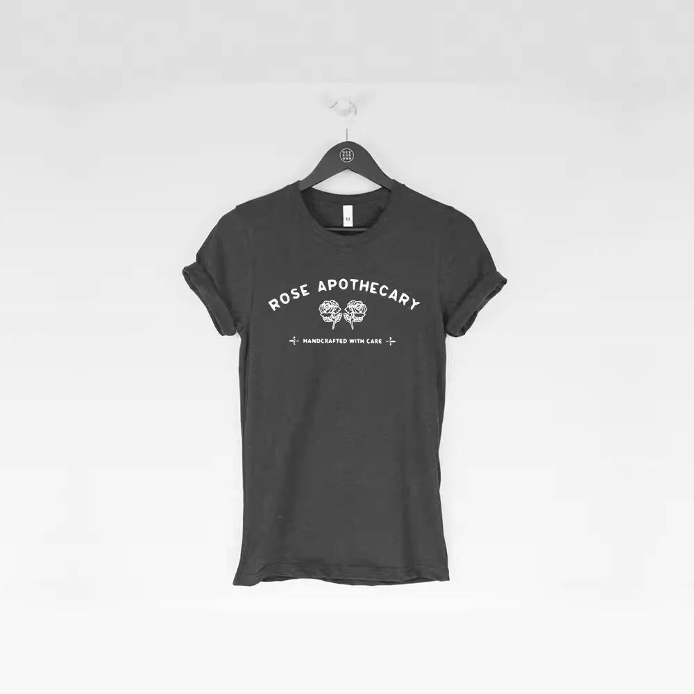 Women's Round Neck Letter Print Short Sleeve T-Shirt.