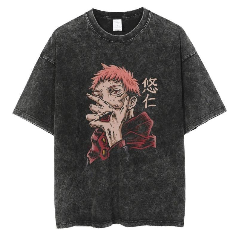 Retro Jujutsu Kaisen T-shirts Unisex