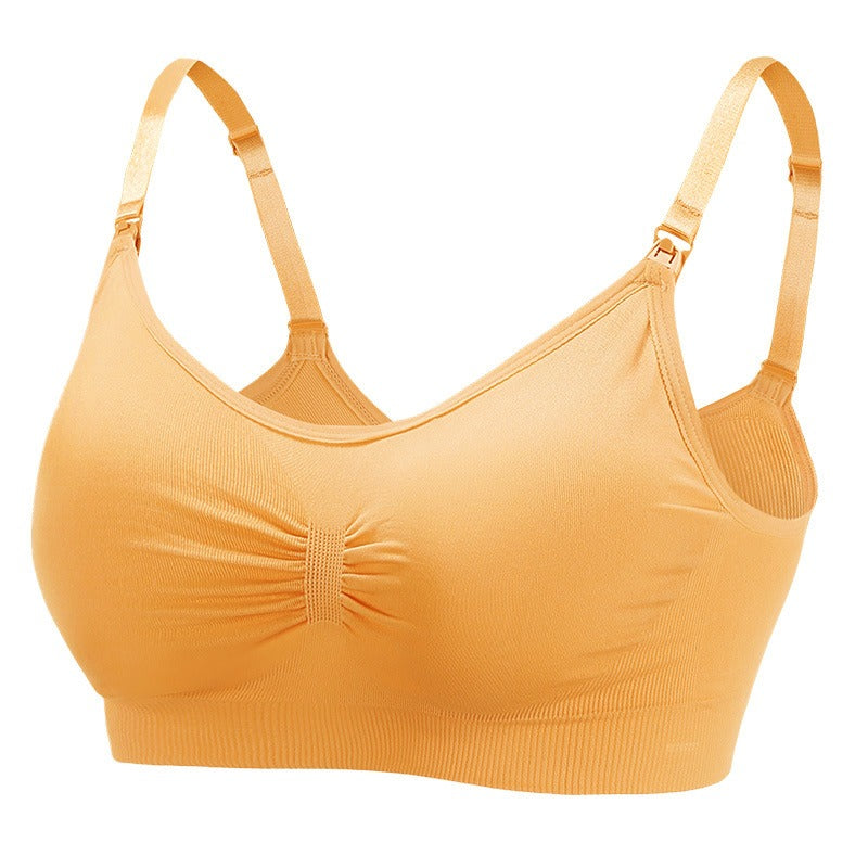 Seamless Plus Size Breastfeeding Bra