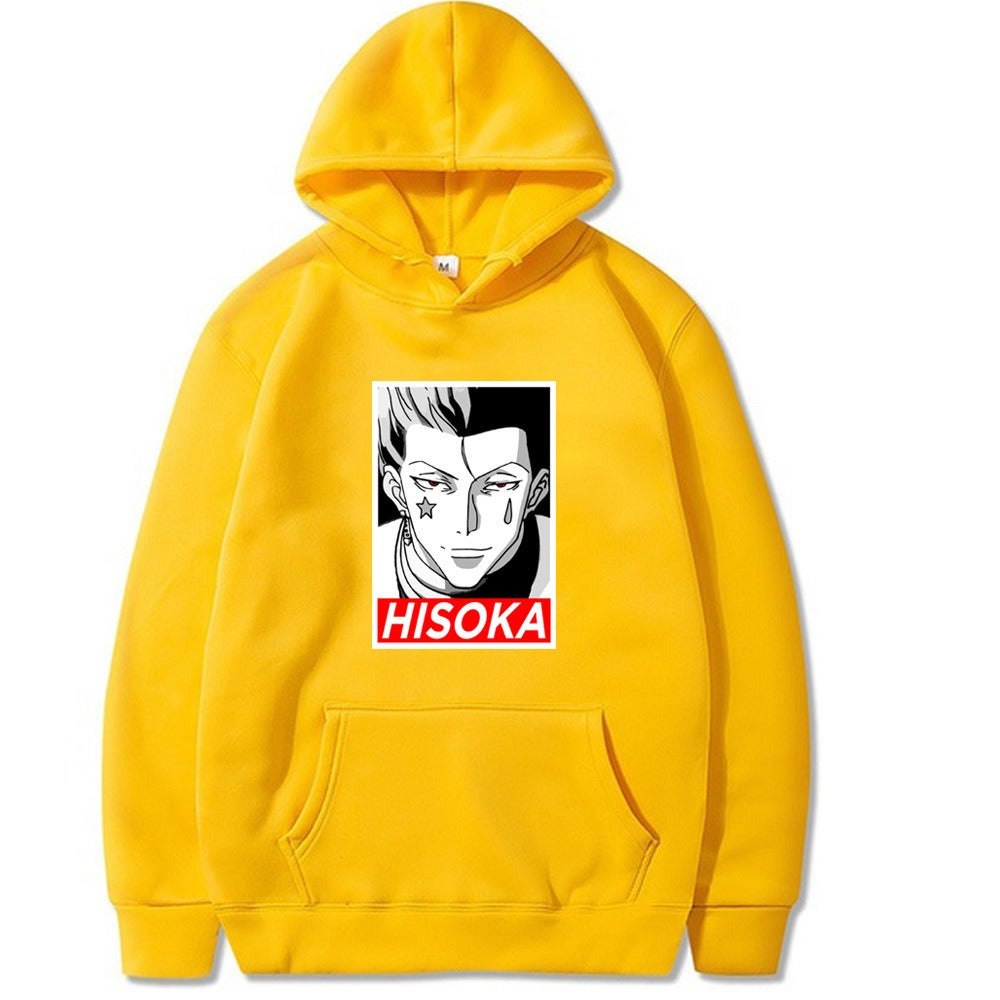 Hisoka/Naruto and Pain plush hooded hoodie