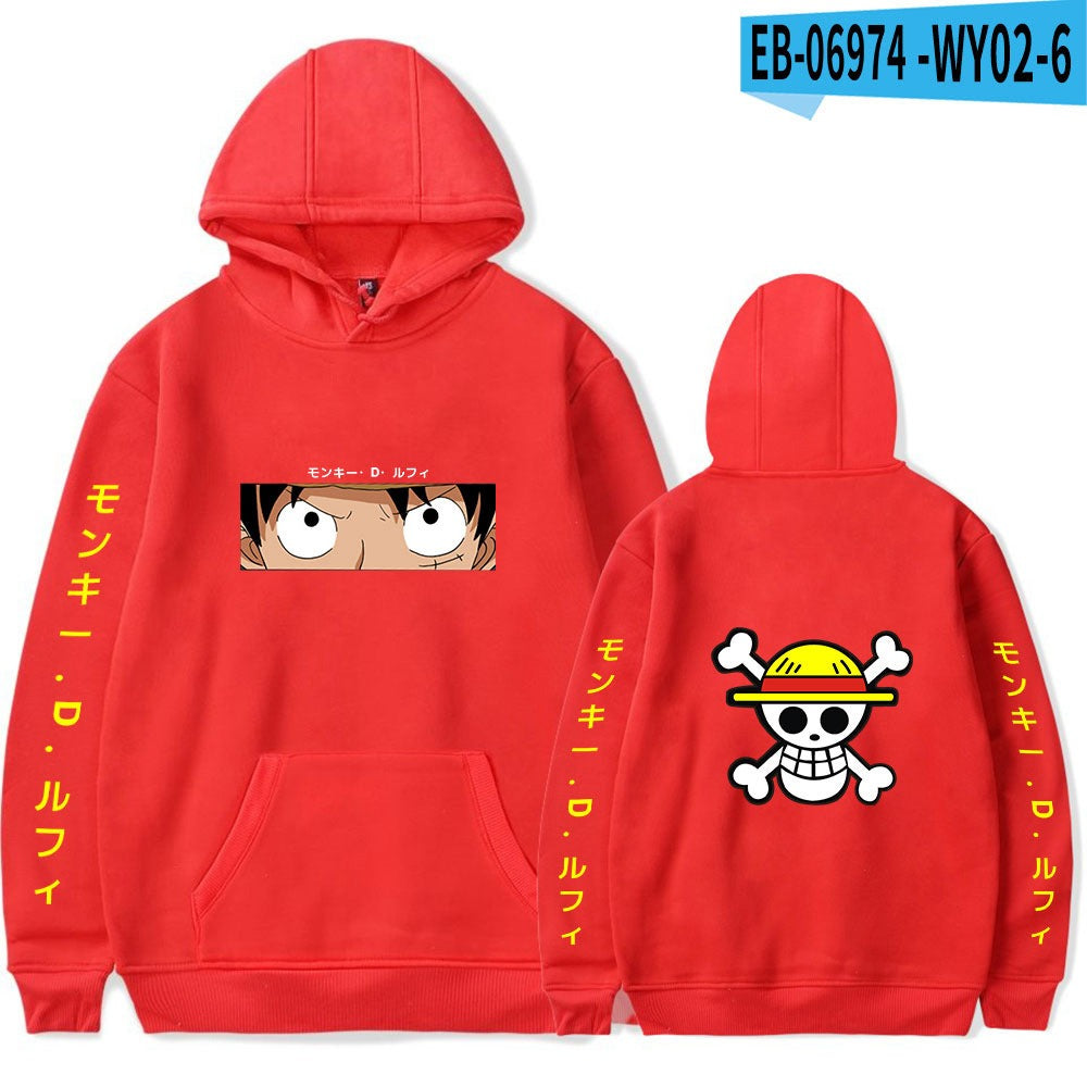 Anime printed hoodies