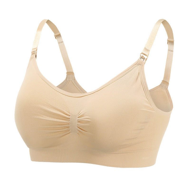 Seamless Plus Size Breastfeeding Bra