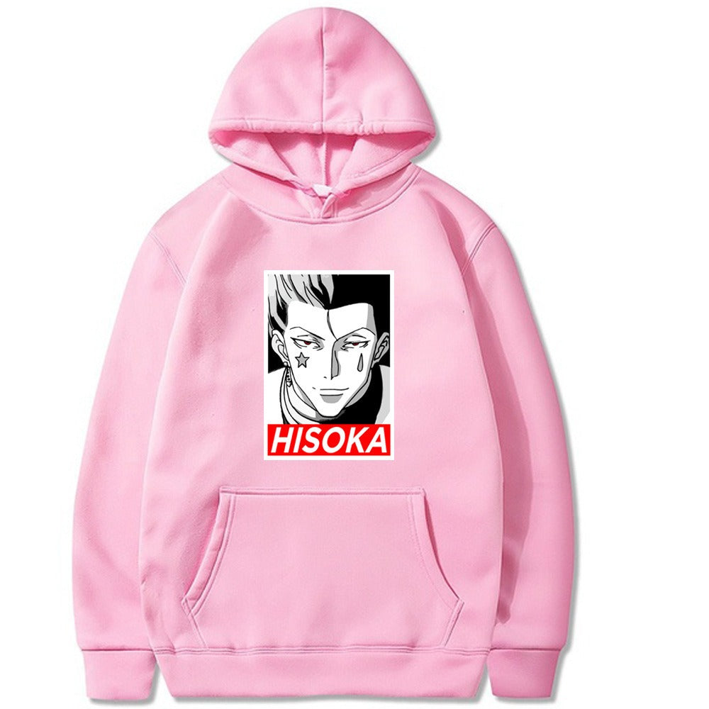 Hisoka/Naruto and Pain plush hooded hoodie