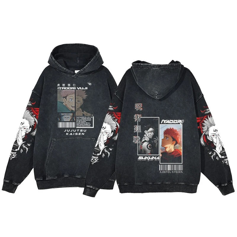 Jujutsu Kaisen printed hoodie