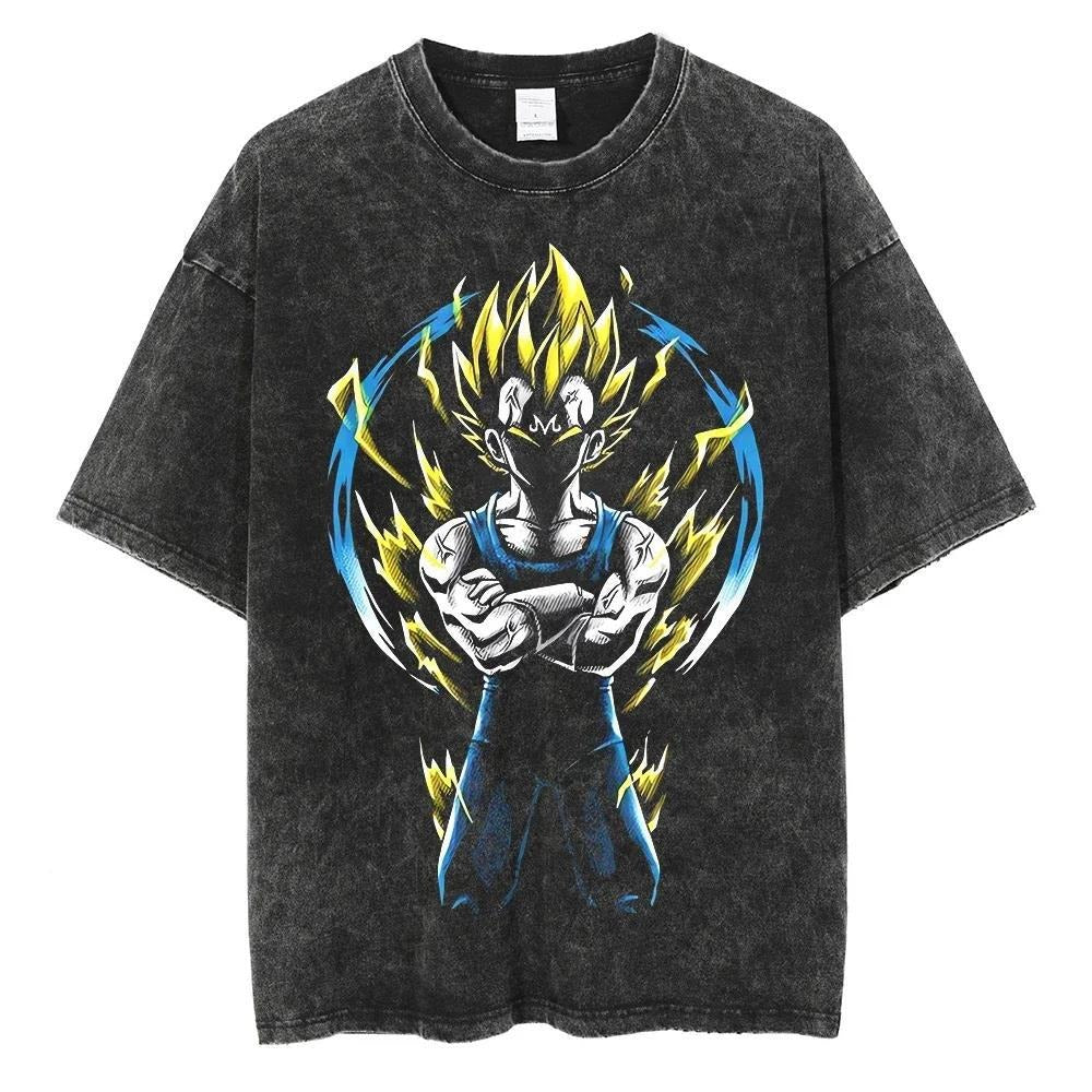 Vintage Oversized black Dragon Ball T-shirt