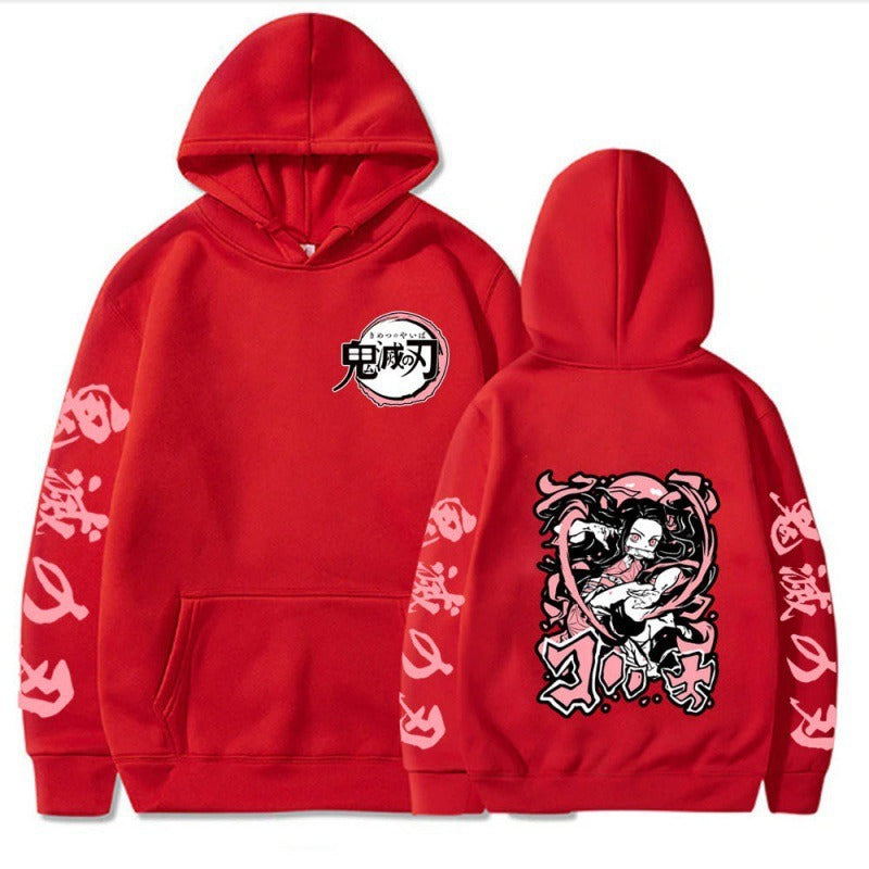 Nezuko Kamado printed hoodie