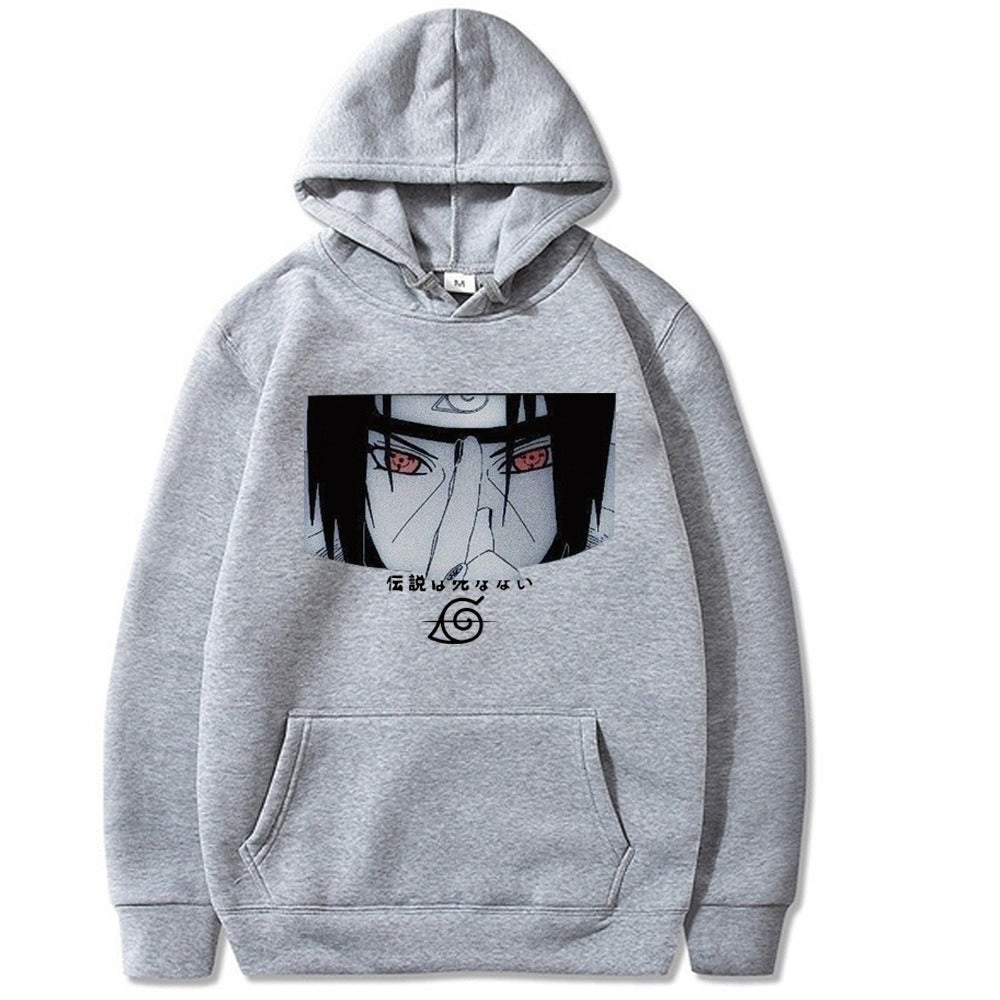 Naruto Hoodie Large Loose Sweatshirt Men's and Women's Top Oversize Hoodie