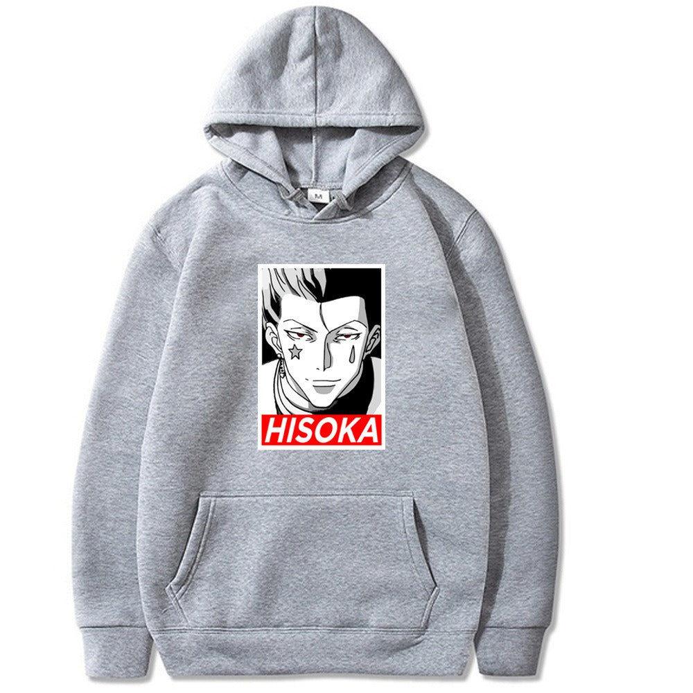 Hisoka/Naruto and Pain plush hooded hoodie