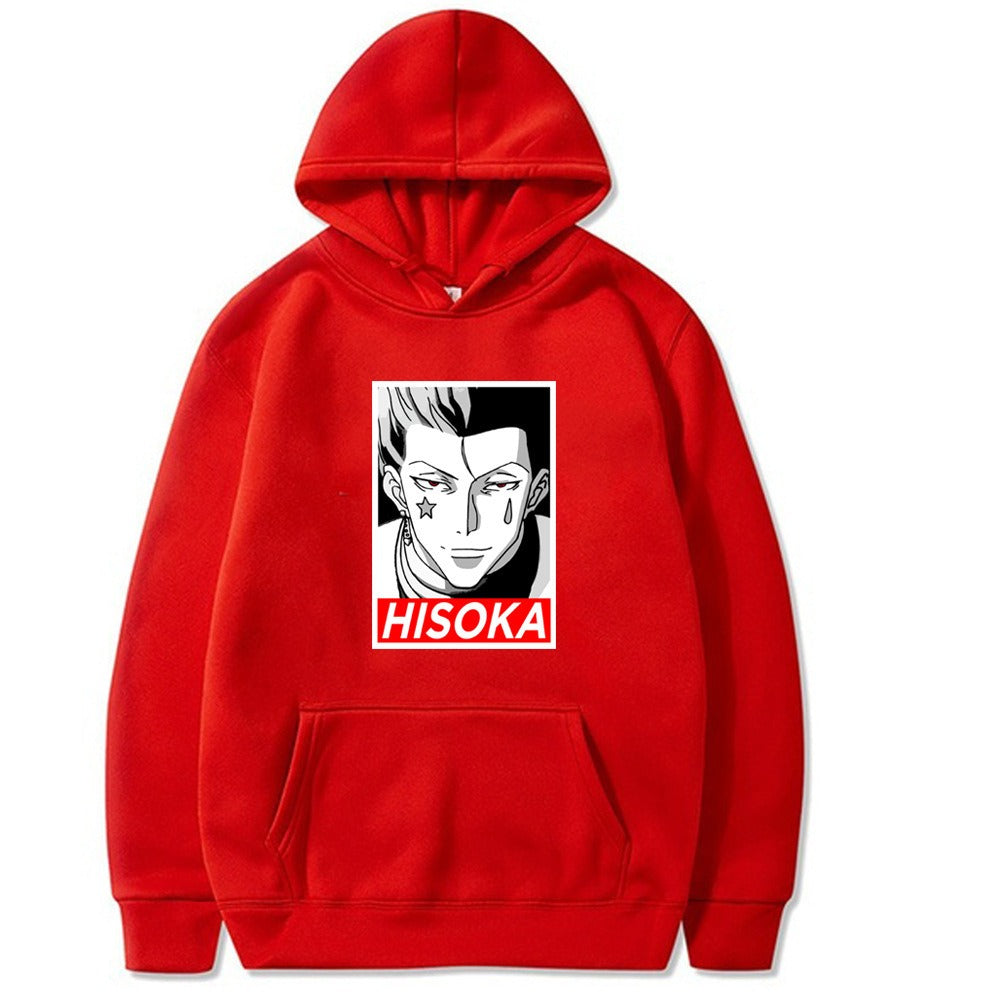 Hisoka/Naruto and Pain plush hooded hoodie