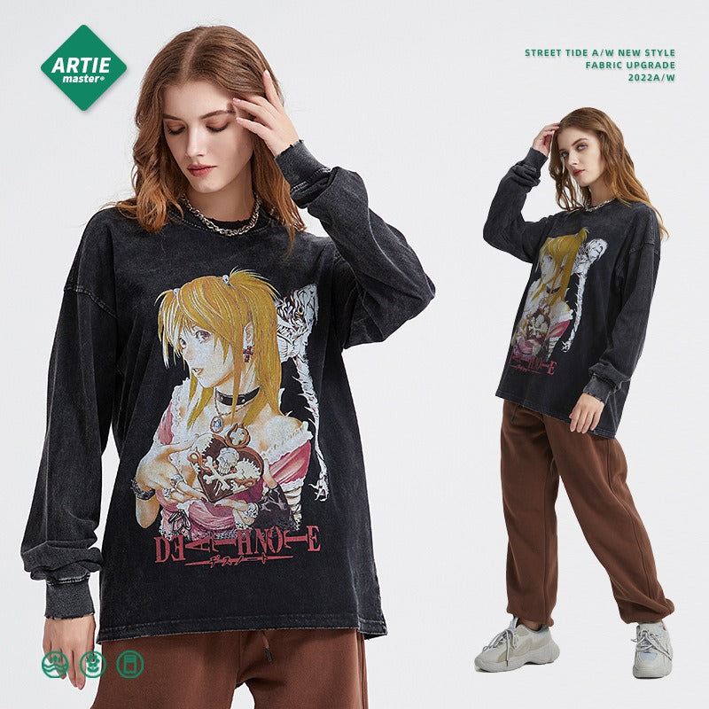 Death Note sleeved shirt