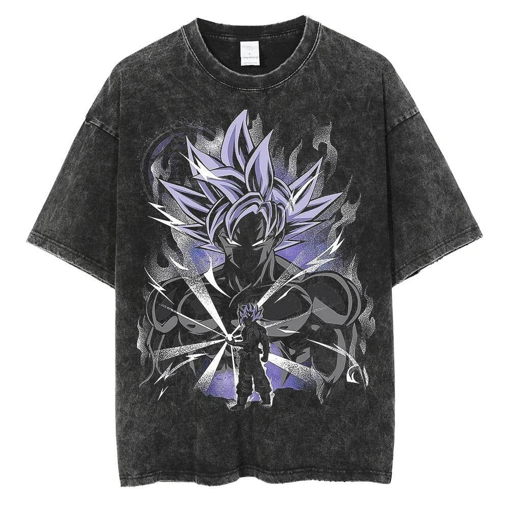 Vintage Oversized black Dragon Ball T-shirt