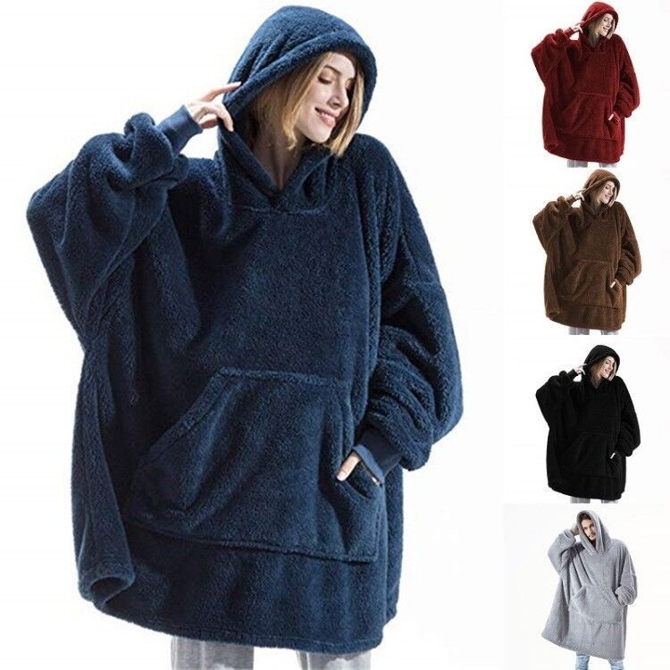 Pajamas Double Sized Velvet Hoodie