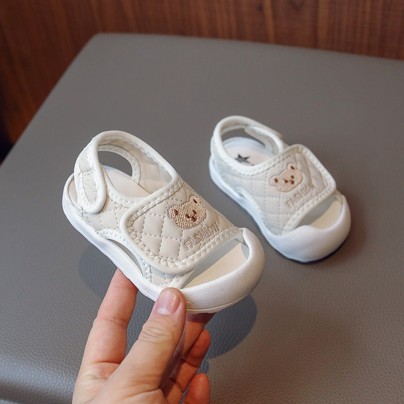 Infant Soft Sole Toe-Cap Sandals for Boys and Girls