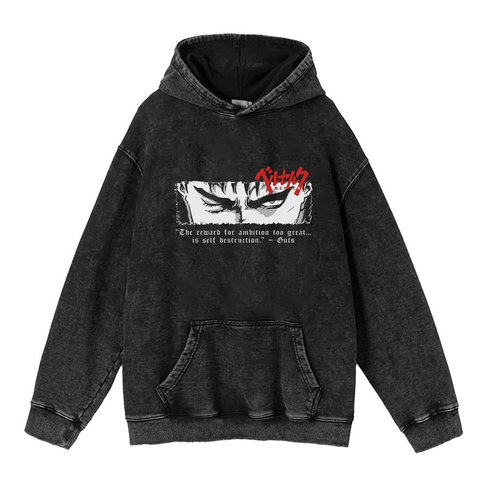 Berserk printed hoodie