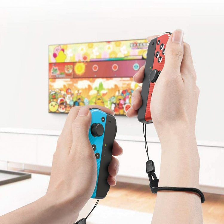 New wireless game controller for Nintendo Switch, left and right Bluetooth gamepad, Joy-Con handle grip.